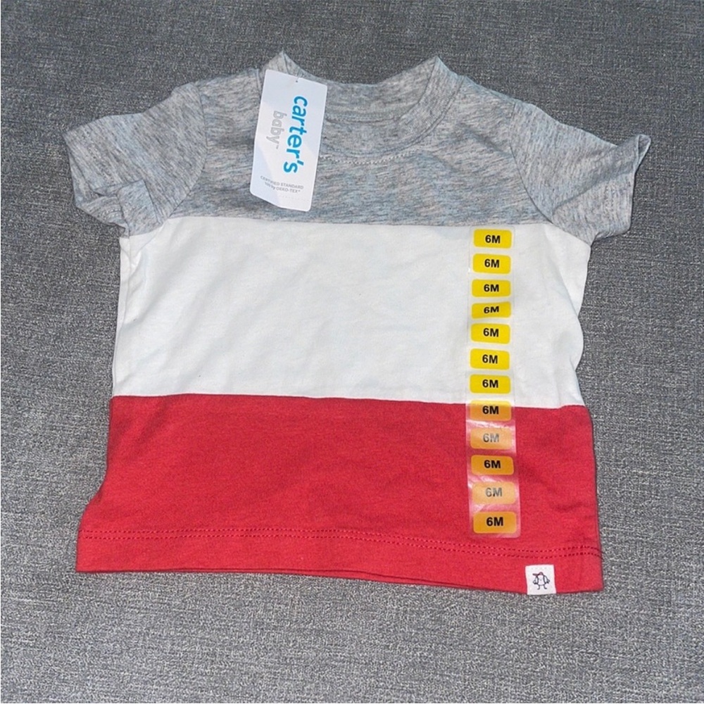Carter's Infant 6 Month Short Sleeve Top